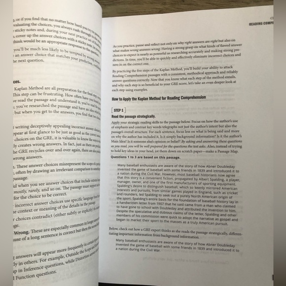Kaplan GRE Prep Plus 2023 Study Book - Picture 3 of 5